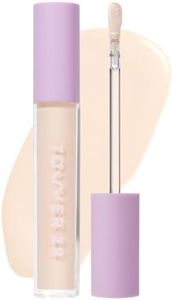 Tower 28 Beauty Swipe Serum Concealer - Hydrating Buildable Medium-Coverage Concealer with Skincare Benefits for Sensitive Skin - Shade 2.0 BU, Fair with Neutral Undertones, 0.22 Fl Oz