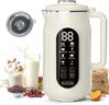 10 in 1 Nut Milk Maker Machine, 42oz IMD Screen Almond Milk Maker, Soy Milk Maker with Self-Cleaning, Delay Start, Keep Warm, Boil Water, Automatic Plant-Based Milk Blender for Soybean, Oat, Coconut