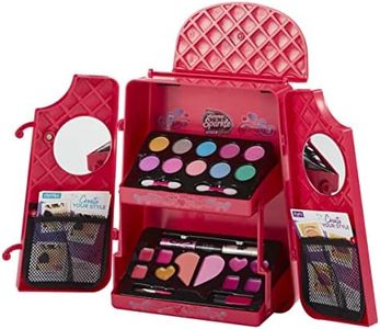 Character Options 07753 Shimmer and Sparkle All in one Beauty Backpack Kids Set Real Cosmetics kit for Girls Washable Make Safe Non Toxic Makeup