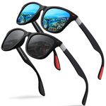 Polarised Sunglasses Mens Women Retro For Summer Travel Holidays Fishing Driving Hiking Ultralight Classic Vintage Sun Glasses UV Protection