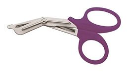 INSGB - Bandage Shears Scissors EMT and Medical Scissors, for Nurses, Students, Emergency Room Paramedics - Perfect Nurses Scissors for First Aid, Tough Cut Scissors (Large 7.5 Inches, Purple)