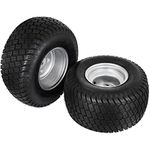 VEVOR Golf Cart Tires 18X9.5-8 Go Kart 4 Ply Tires Rim Wheel Assembly 1040LB Capacity Golf Cart Wheels and Golf Cart Tires Combo, Sets of Two