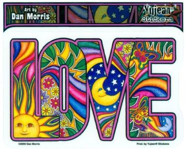 Dan Morris - Love - Sticker/Decal