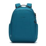 Pacsafe Unisex's Metrosafe Ls350 15 Liter Anti Theft Daypack/Backpack-with Padded 13" Laptop Sleeve, Tidal Teal