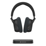 Sennheiser RS 255 TV Headphones - Bluetooth Headphones and Transmitter Bundle - Low Latency Wireless Headphones with Virtual Surround Sound, Speech Clarity and Auracast Technology - 50 h Battery