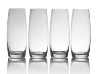 MIKASA Julie Stemless Flute Glasses, Set of 4