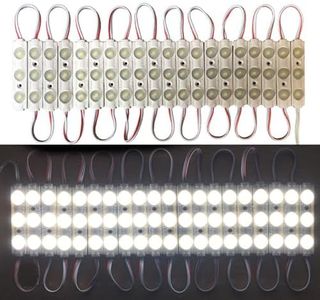 SELPONT LED Lights for Inflatables White 20pcs 9.8 Ft 5730 SMD 150LM Per LED Module IP65 Waterproof Decorative Light for Advertising Signs with Tape Adhesive Backside(White Light)