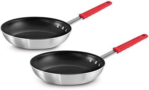 Tramontina Aluminum Nonstick Restaurant Professional 2-Piece 10" Fry Pan Set, Satin