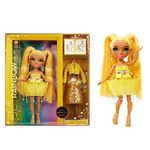 Rainbow High Fantastic Fashion Playset- Sunny Madison- Yellow Doll