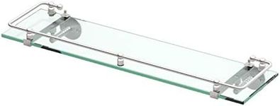 Gatco 1438SN Glass Railing Shelf, Satin Nickel