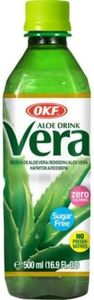 OKF Boisson Aloe Vera sans Sucre 500 ml 0.5 kg - Pack de 20