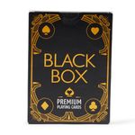 Black Box Premium Plastic Playing Cards with Case, Waterproof, Bridge Size for Kid - Multicolor, Pack of 1