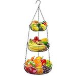 Heavy Duty 3-Tier Hanging Fruit and