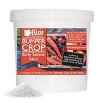 Elixir Gardens Bumper Crop Soluble No.1 Early Season Plant Food | High Nitrogen First Feed Fertiliser | Perfect for Exhibition Crops | N.P.K: 12-10-10 + TE | Various Sizes 500g-20kg | 1kg Bucket