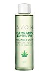 Avon Cannabis Sativa Oil Cleanse & Calm Transforming Oil to Milk Cleanser 125ml