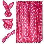 20 Pieces Hair Rollers, Night Sleep Flexible Sponge Pillow Foam Hair Curlers, DIY Hair Styling Tools for Long Medium Short Thick Thin Hair, Pink