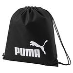 Puma Unisex Phase Sack Gym Bag, Black, One Size