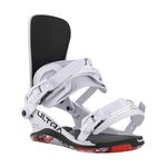 Union Ultra Men's Snowboard Bindings, Ice Grey, Large