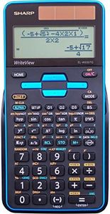 Sharp EL-W535TGBBL Scientific Calculator with WriteView™ 4 Line Display, Black, Blue