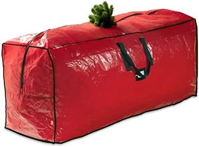Christmas Tree Storage Bag - for Artificial Trees up- to 9-Ft. Tall - Durable Bag Waterproof Material With Stitched Reinforced Carrying Handles - Protects Against Dust Insects, & Moisture