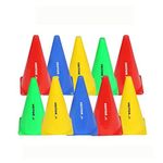 Vector X Plastic Cone Set for Training (12inches) (Pack of 10)