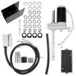JDMON 1824200100 Electric Powered Trailer Jack Kit 12,000 lbs for RV Trailer Compatible with Bulldog Electric Single-Speed Jack Motor Replacement for Bulldog Powered Drive BD1046130-00 500370, 12V