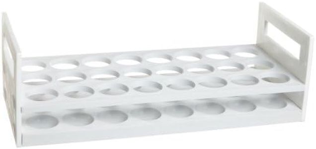 SP Bel-Art Scintillation Vial Rack; For 25-30mm Vials, 24 Places (F18512-0000), White