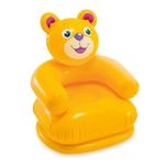 Tzoo Technology And You Teddy Bear Shape Inflatable Chair For Kids | Pvc Animal Sofa For Toddlers | Plastic Air Chair For Children, Multicolor - 1 Seater