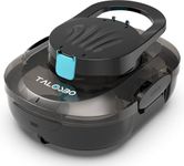 TALOSBO Pleco S1 Cordless Pool Vacuum Robotic Pool Cleaner with 75-80Mins Runtime, Small Pool Robot for Above-Ground Pools up to 645 Sq.ft, Lightweight, Auto-Parking, Black