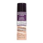 Covergirl -Simply Ageless 3-in-1 Liquid Foundation Infused with Hyaluronic Complex, Vitamin C and Niacinamide - Hydrating Formula, 100% Cruelty-Free