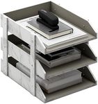 Leather Desk Organizer, Thipoten 3-