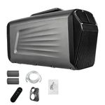 Pfps 5200 BTU 2-in-1 Portable Air Conditioner & Heater, 400W Quiet Camping AC Unit with Compressor, Low Power Consumption for Tent, RV, Cool & Heat All-in-One Grey-Cold
