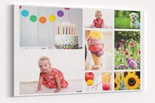 A3 30x45cm Personalised Custom Canvas Collage Wall Photo Print Art for Living Room Pictures