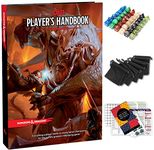 Dungeons & Dragons Player's Handbook Dungeons Dragons 5th Edition Dnd Dice Complete Printable Kit-d&d Core Rulebook-d&d 5e Players Handbook Gift Set-d&d Starter Set Accessory-beginner, Adult