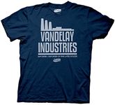 Ripple Junction Seinfeld Vandelay Industries Adult T-Shirt Medium Marine