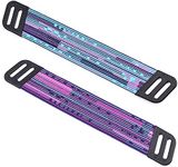 MOLGRIA Headphone Headband Straps, Replacement Headbands Straps for Logitech G733 Wireless G335 Wired Gaming Headset (Purple Glitch)