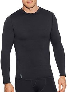 Duofold Men's Flex Weight Thermal Shirt, Black, 2X Large