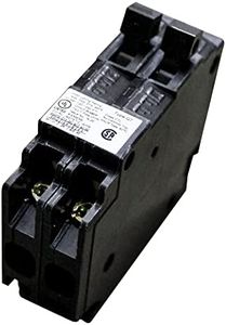 SIEMENS Q1515 15 Amp Duplex Circuit Breaker, Black