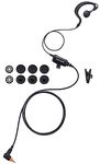 commountain SL300 SL3500e Earpiece with Mic Compatible for Motorola Radios TLK 100 TLK 110 SL7550 SL7550e SL7580 SL7580e SL7590 SL7590e SLN 1000, TLK100 TLK110 SLN1000 SL Series G Earhook Headset