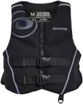 Owntop Neoprene Swim Vest Adult, Kayak Vest for Men Women, Swimming Jacket with Reflective Strips Water Sport Jackets for Canoeing, Kayaking, Paddleboarding (Grey, XL)
