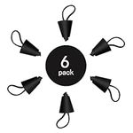 BOOSTEADY 6 Pieces Kayak Scupper Plugs Universal Kayak Plugs Kayak Drain Plugs with Lanyard