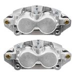 AutoShack Front Brake Calipers Assembly Pair Set of 2 Driver and Passenger Side Replacement for 2009-2011 Ram Dakota 2009-2018 Ram 1500 2007-2009 Dodge Durango 2007-2009 Chrysler Aspen V8 4WD BC3090PR