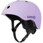 OutdoorMaster Kids Skateboard Cycling Helmet - Certified Adjustable Multi-Sports Helmet with Removable Liners for Skateboarding Skating Scooter Rollerblading