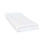 Flushbay Speaker Grill Cloth Black Speaker Fabric Protective Dustproof Mesh Cloth Stereo Fabric for Audio Amplifier Speaker Repair 50x160cm/19.7’’x63’ (White)