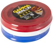 Gamma2 Gamma Seal Lid 3pk Combo for Utility Buckets - Fits 3.5, 5, 6 & 7 gallon buckets, Red, White & Blue, Made in USA