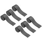 PATIKIL Drum Stick Tape Drumstick Grips Drumstick Wrap Anti Slip 6pcs 1" Width 3.3ft for Drum Percussion Drumming Accessories Black