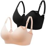 HOFISH Seamless Nursing Bras for Br