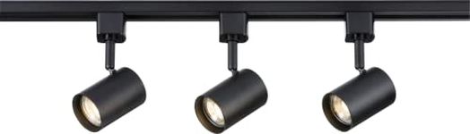 1 Metre Cylindrical Tracklight Kit in Black