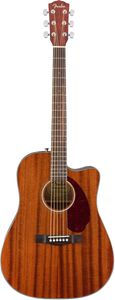 Fender CD-140SCE Acoustic-Electric Guitar – Mahogany