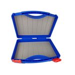 Riverruns Streamer Fly Box SF-I Click Lock Large Streamer Fly Box 9.5X7X2.5 inch/242X180X64mm Fly Fishing (Blue)